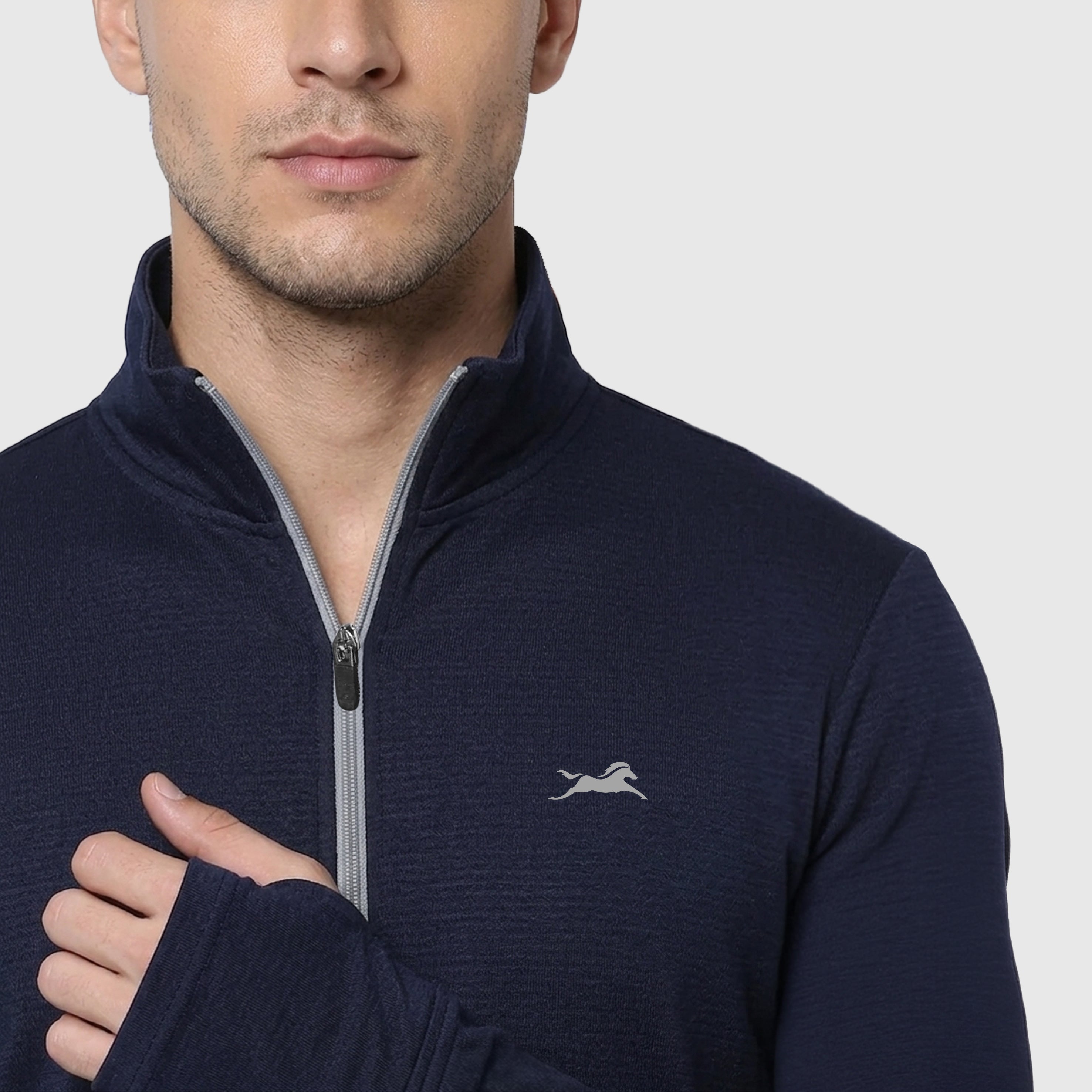 TVS Sunscreen Jacket for Men with UPF 50+ UV Protection, Lightweight Breathable & Quick-Dry Fabric, Odor Control Technology, Anti-Tan Shield Summer Jacket for Men